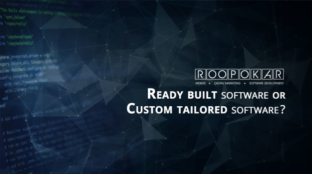 custom tailored software